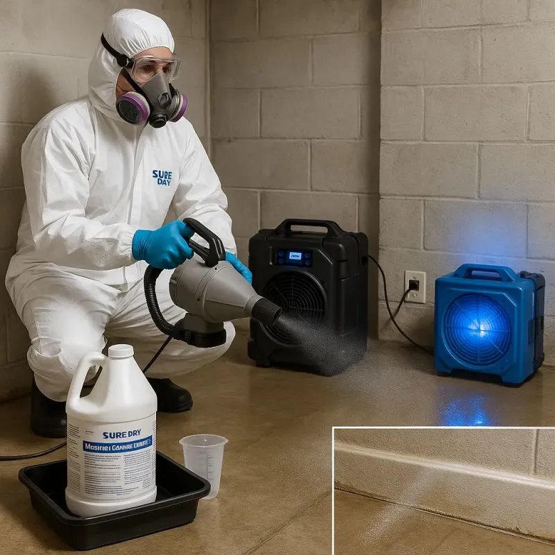 Sanitization and Odor Removal process in Hays County, TX