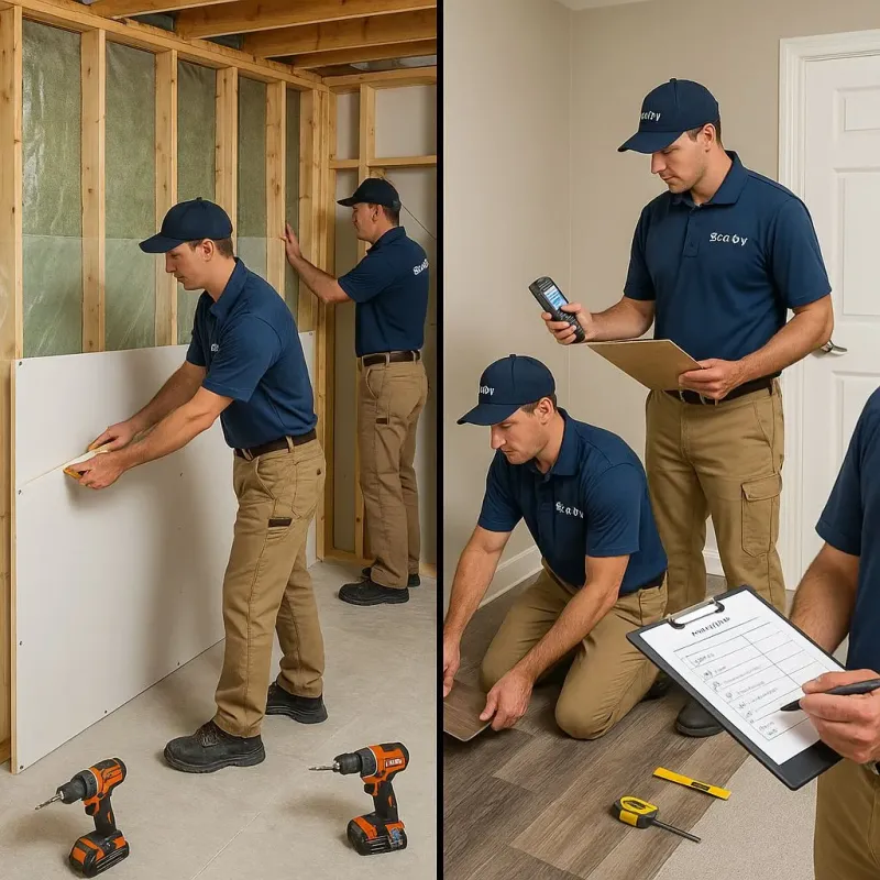 Repairs and Reconstruction process in Hays County, TX